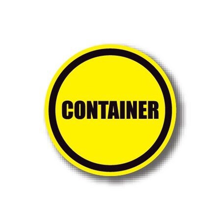 Ergomat 12in CIRCLE SIGNS - Container DSV-SIGN 144 #1843 -UEN